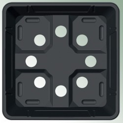 Контейнери Teku 11x11x12 см кашон 850 бр.