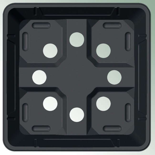 Контейнери Teku 11x11x12 см кашон 850 бр.